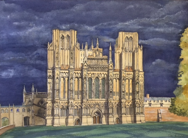Wells Cathedral by Rita Browne