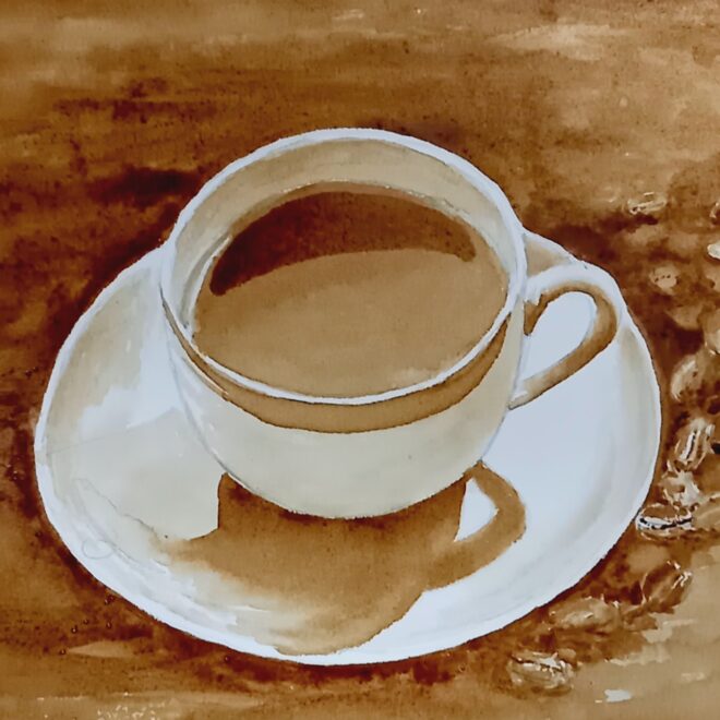 Coffee to go by Linda Purdy