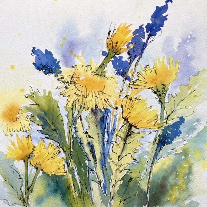 Dandelions by Penny Newman