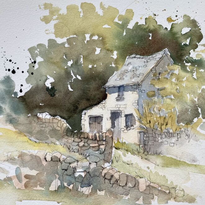Dovedale cottage by Penny Newman