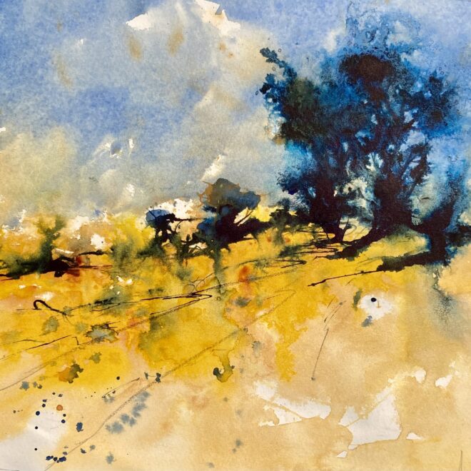 Windy hill by Penny Newman