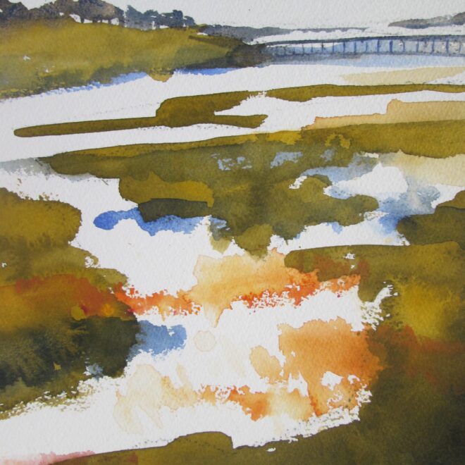 Dazzle at Low Tide by Susan Keeble