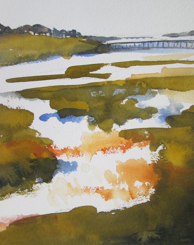 Dazzle at Low Tide by Susan Keeble