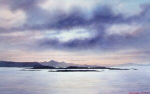 Hebridean Sunset by Anthony Osler