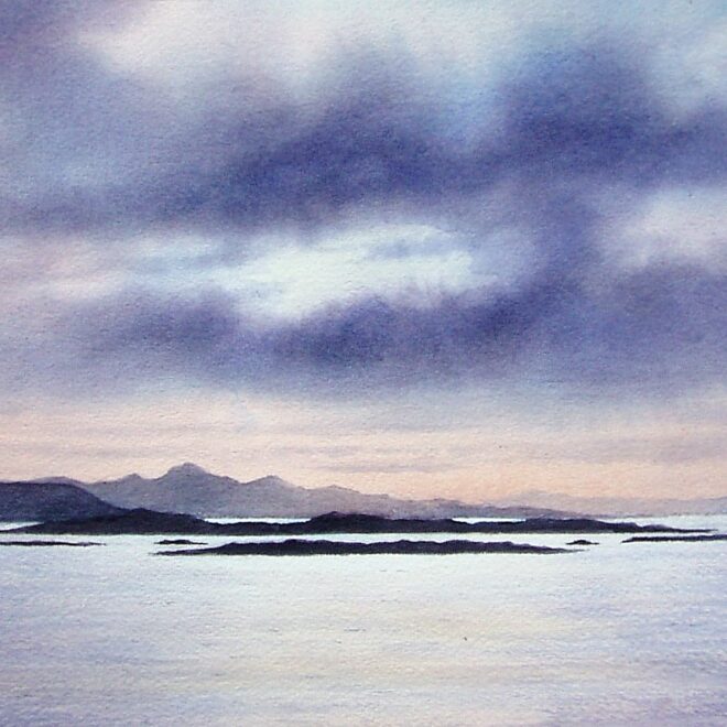 Hebridean Sunset by Anthony Osler