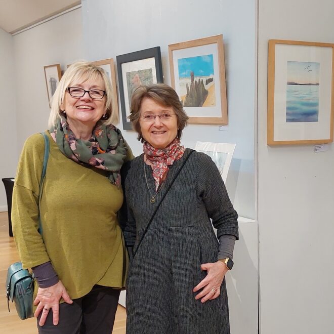 Mari French RI and Lillias August RI selectors for awards ar AWASH 26