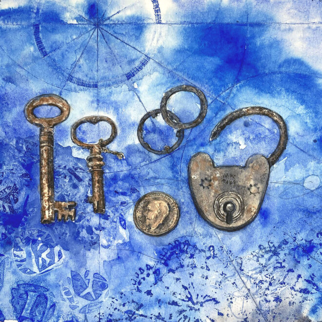 Travels Rusted Ocean Trails by Cassie Herschel-Shorland
