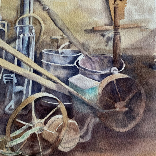 Victorian tool house - Scilla Devenish